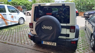 VŘ č. 14 ČEZ Jeep Wrangler 2.8 CRD, RZ 1TC7312