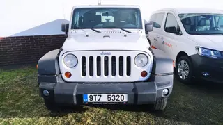 24. e-aukce ČEZ JEEP WRANGLER, RZ 9T75320
