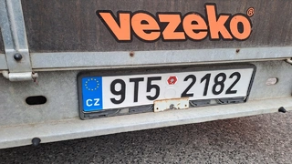 VŘ č. 17 ČEZ VEZEKO přípojné vozidlo, RZ 9T52182