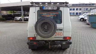 25. e-aukce ČEZ MERCEDES G, RZ 8T91081