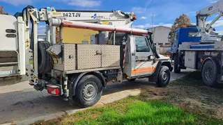 53. e - aukce ČEZ Mercedes Benz G 300 plošina Rothlehner, RZ 8T91498