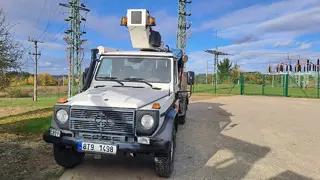 53. e - aukce ČEZ Mercedes Benz G 300 plošina Rothlehner, RZ 8T91498