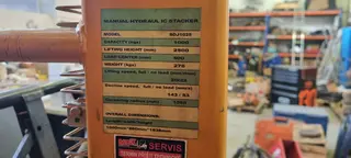 PŽSK 840. Vysokozdvižný vozík WR 1025/1000 kg