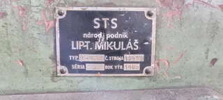 PŽSK 856. Bruska dvoukkotoučová
