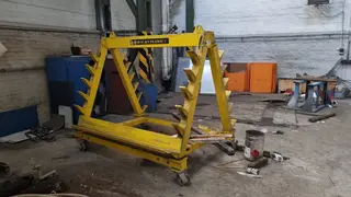 PŽSK 947. Stojan na tyčový materiál