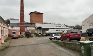 Výrobní areál - lihovar Blanice u Mladé Vožice, okres Tábor