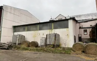 Výrobní areál - lihovar Blanice u Mladé Vožice, okres Tábor