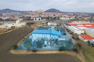 Areál mrazíren a stavebního pozemku v Mikulově o celkové rozloze 9.387m2