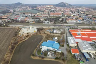 Areál mrazíren a stavebního pozemku v Mikulově o celkové rozloze 9.387m2
