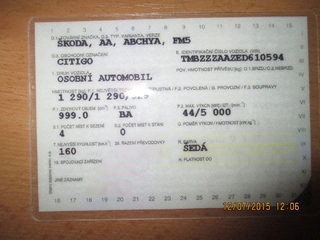 automobil Škoda Citi Go