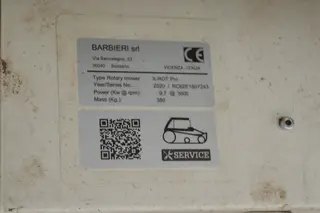 SGEF 05. Autonomní sekačka Barbieri X-ROT 80 PRO
