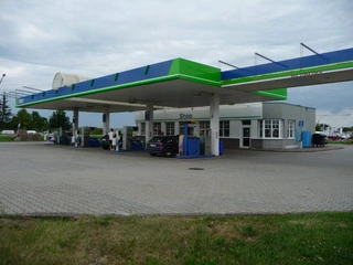 Boskovice a Velké Albrechtice, čerpací stanice