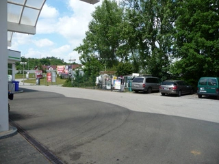 Boskovice a Velké Albrechtice, čerpací stanice