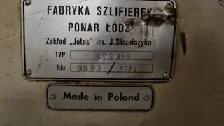 PŽSK 78. Bruska rovinná JOTES SPD 30C