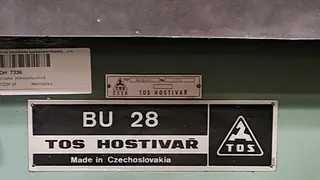 PŽSK 79. Bruska hrotová TOS BU 28