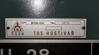 PŽSK 79. Bruska hrotová TOS BU 28