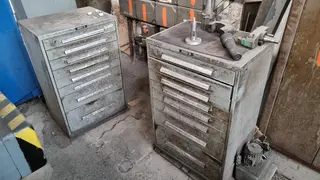PŽSK 62. Dílenská skříňka 3 ks.