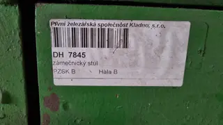 PŽSK 114. Dílenský stůl č.7847