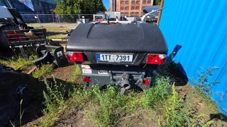 EZE 17. - Mobilní čerpadlo na beton a potěry Schwing TP 100 - D, spz 1TT7391