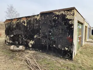 Garáž Louka u Litvínova, okres Most  