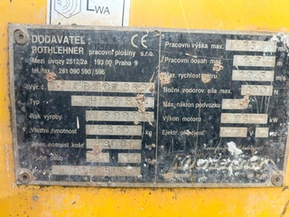 Haulotte H15 SX nůžková plošina