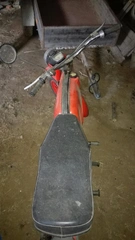 historická motorka Jawa 555