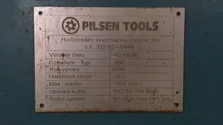 PŽSK 01. Horizontální vyvrtávačka, Pilsen Tools WD 160-6000 CNC