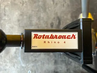 TBK 05 	Kolejnicová vrtačka ROTABROACH Rhino 4 HSQ/ vrtačka AIRTEC Master 35