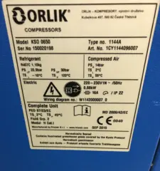 Kompresor Orlík ORL 55V s vymražovačkou