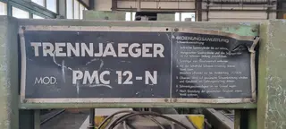 Mobidig 04. Kotoučová pila na kov Trennjaeger PMC 12 - N