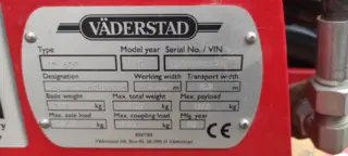 SGEF Kultivátor Väderstad, Top Down 600