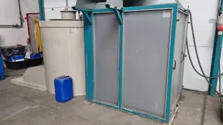 Kompletní pracoviště pro práškové lakování