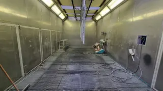 Kompletní pracoviště pro práškové lakování