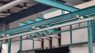 Kompletní pracoviště pro práškové lakování