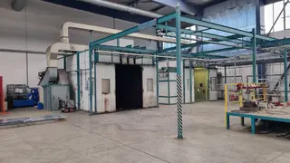 Kompletní pracoviště pro práškové lakování