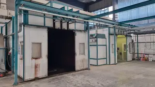 Kompletní pracoviště pro práškové lakování