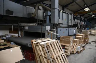 Lanatex 13 Vysokofrekvenční suška Stalam a řídící jednotka