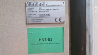 Magna 02. Robotické svařovací pracoviště