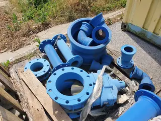 Prodej souboru materiálu pro vodovodní a kanalizační síť,     PSJ Hydrotranzit a.s.