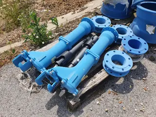 Prodej souboru materiálu pro vodovodní a kanalizační síť,     PSJ Hydrotranzit a.s.