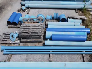 Prodej souboru materiálu pro vodovodní a kanalizační síť,     PSJ Hydrotranzit a.s.