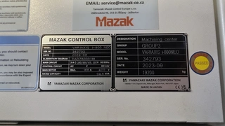 Me-Metal - Obráběcí centrum MAZAK Variaxis i800 NEO