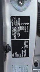 MÉDEA 37 - HYUNDAI IX20 TRIKOLOR 6AM 2833