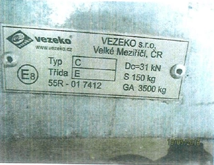 nákl.přívěs skříňový 13 - MEBIKAN