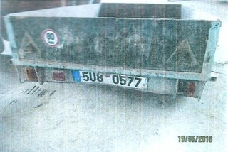 nákl.přívěs valníkový SPZ 5U8 0577 - MEBIKAN