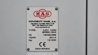 MBB Technik 02 - Obráběcí centrum 5osé MCV1000D5AXMAS Kovosvit