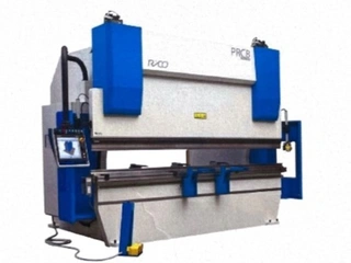 Ohraňovací lis RICO PRCB 35160 s CNC řízením v 5 osách. DELEM DA-66T.