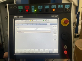Ohraňovací lis RICO PRCB 35160 s CNC řízením v 5 osách. DELEM DA-66T.