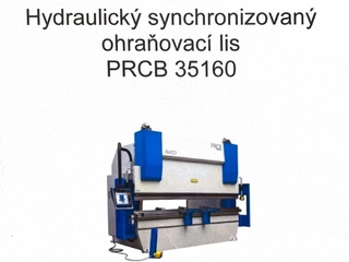 Ohraňovací lis RICO PRCB 35160 s CNC řízením v 5 osách. DELEM DA-66T.
