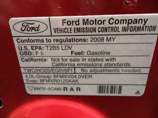 Osobní automobil Ford Mustang, RZ 4SP2291   
